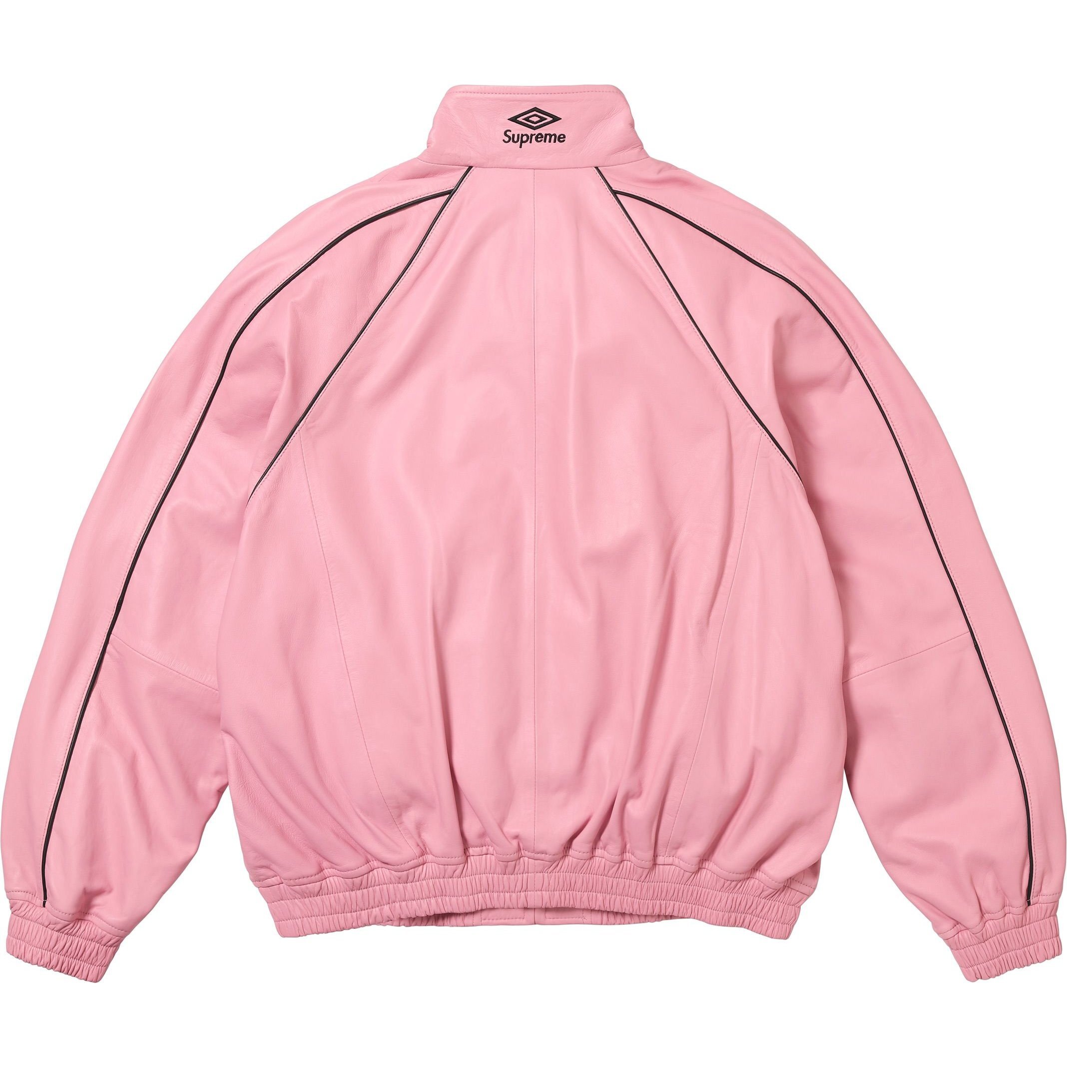 【代購】Supreme Umbro Collaboration FW25 WEEK4 Leather Track Jacket Unisex SUP-FW25-024
