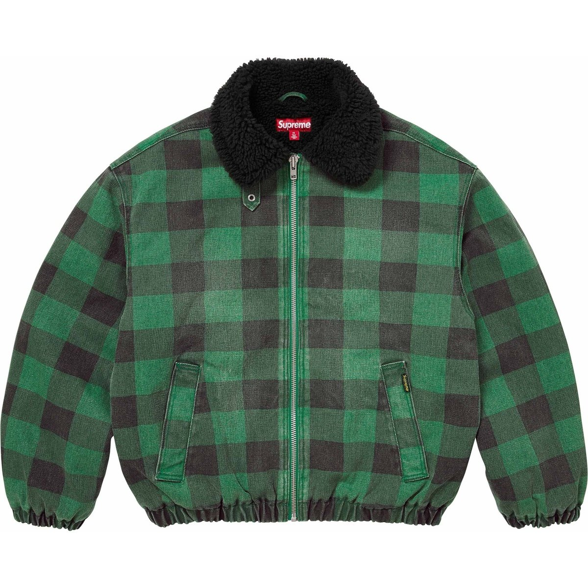 【代購】Supreme FW25 WEEK7 Faux Shearling Lined Bomber Jacket Jackets & Coats Unisex SUP-FW25-066