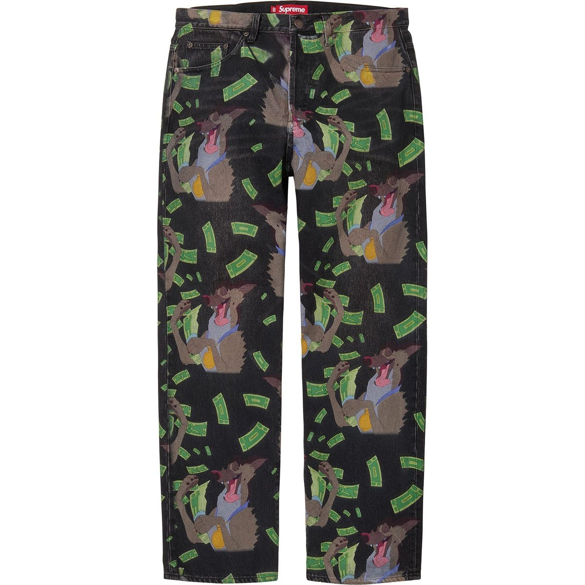 【代購】Supreme x All Dogs Go To Heaven FW25 WEEK11 Loose Fit Jean Jeans Unisex SUP-FW25-057