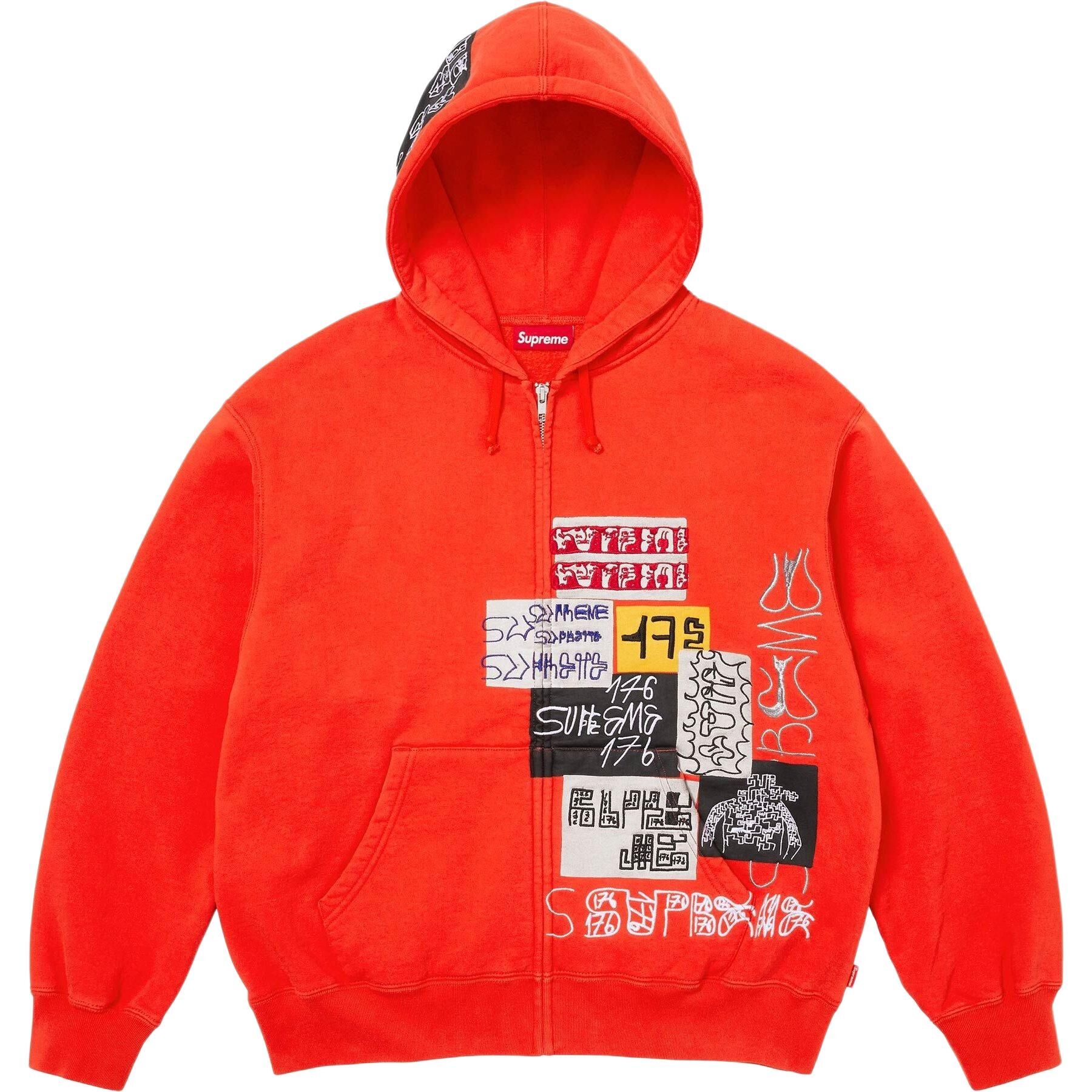 【代購】Supreme FW25 WEEK11 176 Zip Up Hooded Sweatshirt Unisex SUP-FW25-108