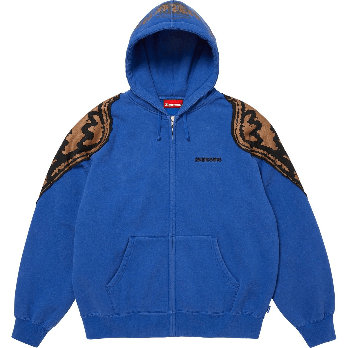 【代購】Supreme FW25 WEEK6 Wings Zip Up Hooded Sweatshirt Unisex SUP-FW25-089