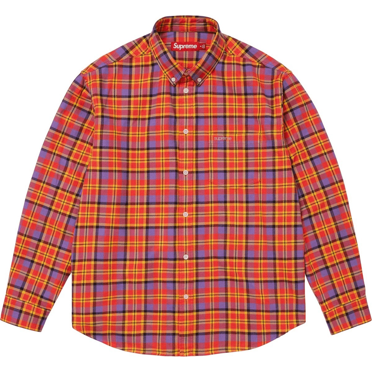 【代購】Supreme FW25 WEEK6 Plaid Flannel Shirt Unisex SUP-FW25-134