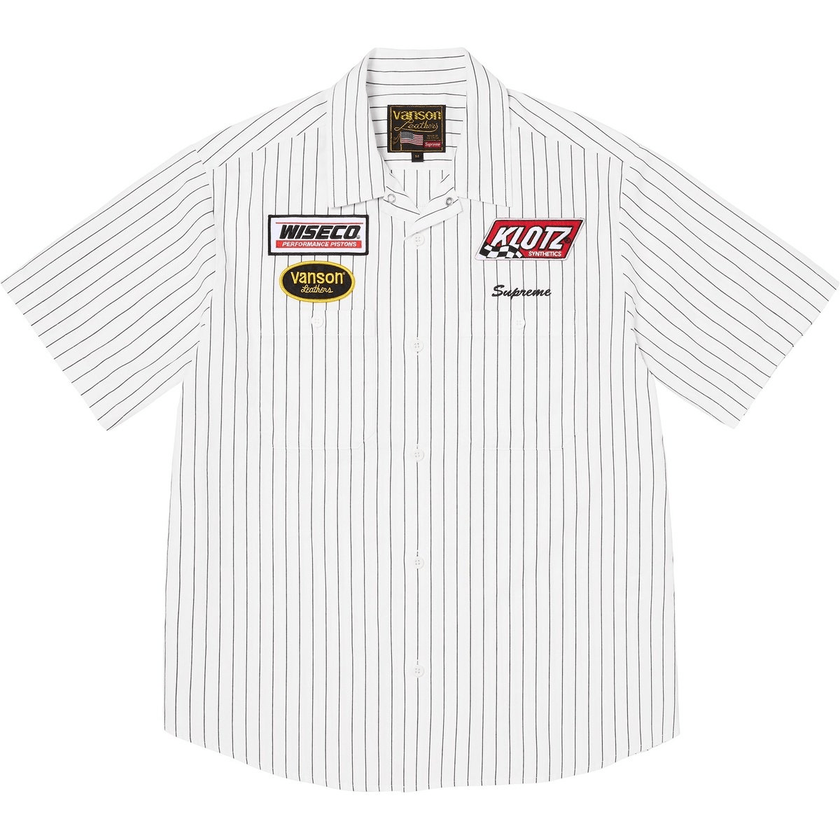 【代購】Supreme x Vanson Leathers FW25 WEEK8 S/S Work Shirt Unisex SUP-FW25-020