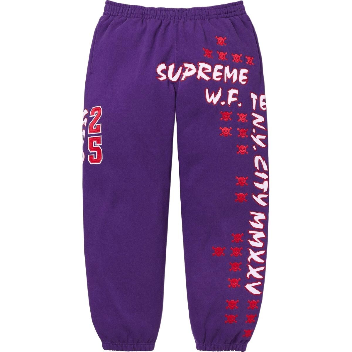【代購】Supreme FW25 WEEK4 League Champs Sweatpant Knitted Sweatpants Unisex SUP-FW25-187