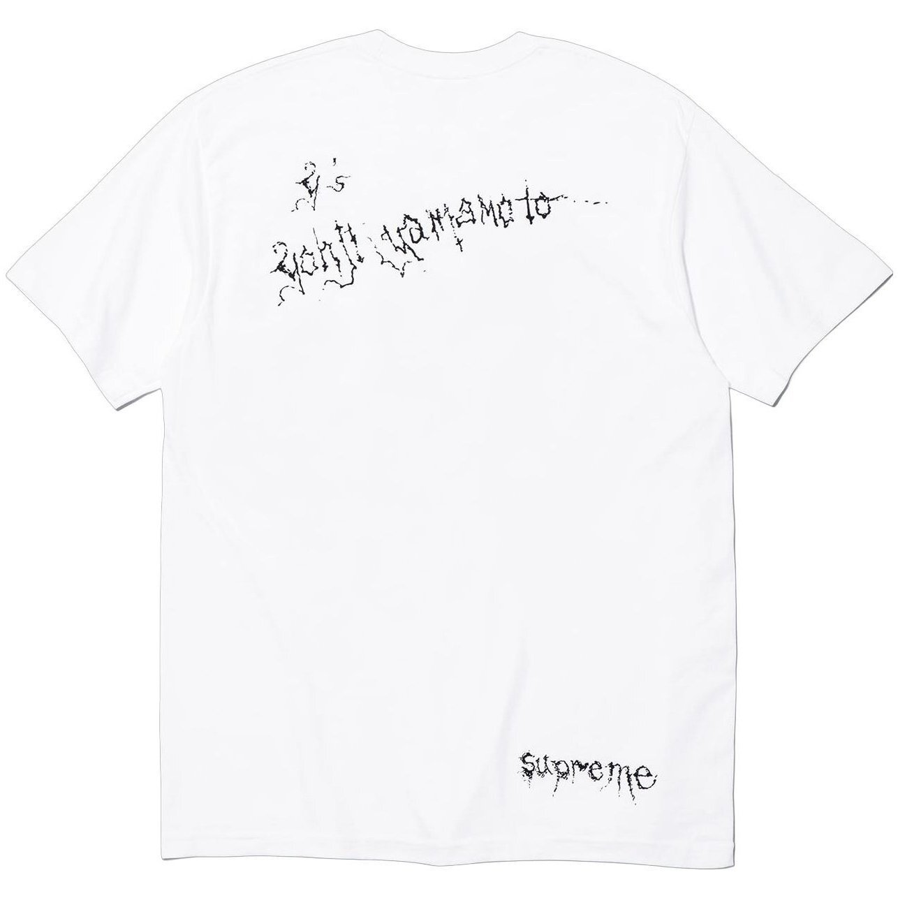 【代購】Supreme x Y's By Yohji Yamamoto/, FW25 WEEK3 Thinker Tee T Shirt Unisex SUP-FW25-211