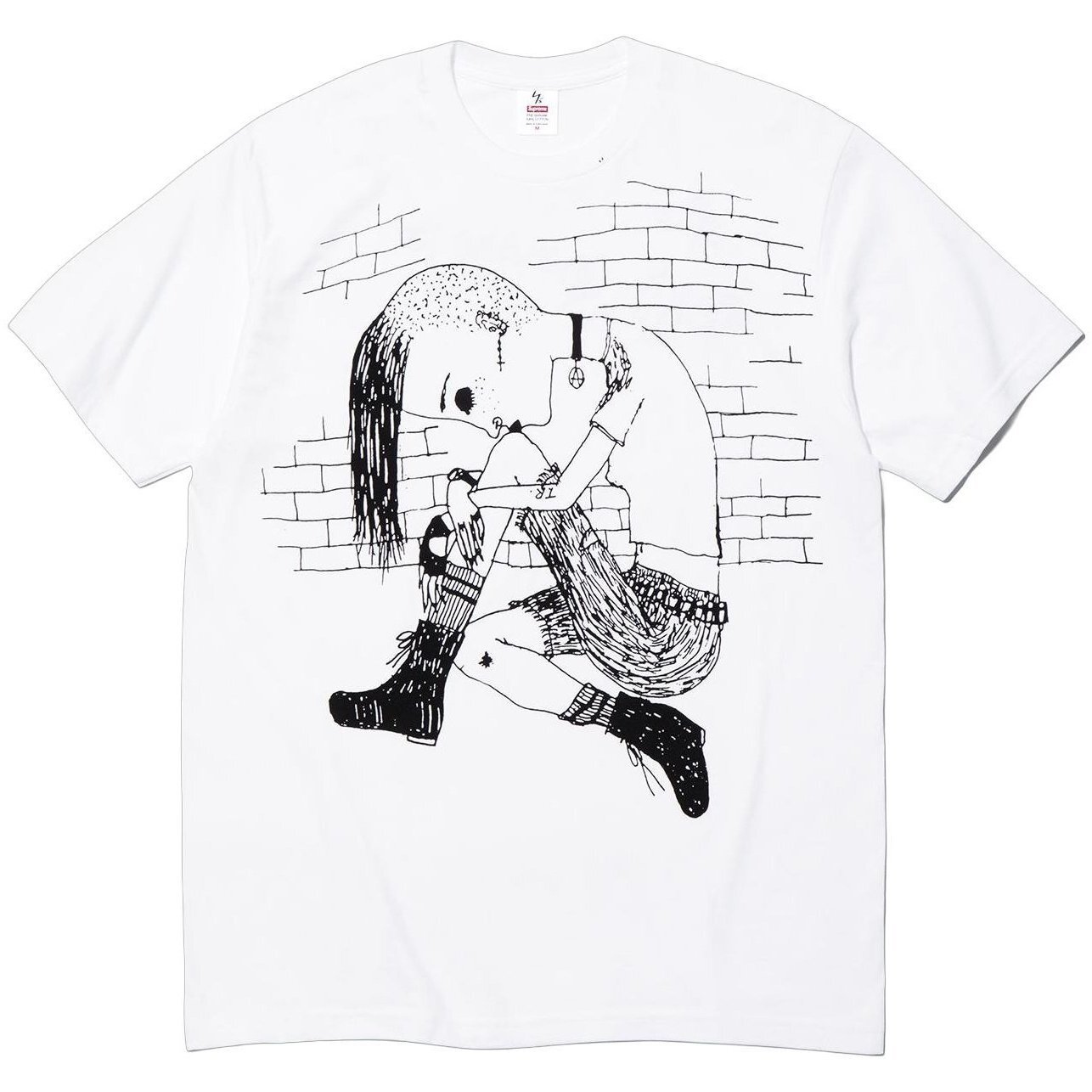 【代購】Supreme x Y's By Yohji Yamamoto/, FW25 WEEK3 Thinker Tee T Shirt Unisex SUP-FW25-211