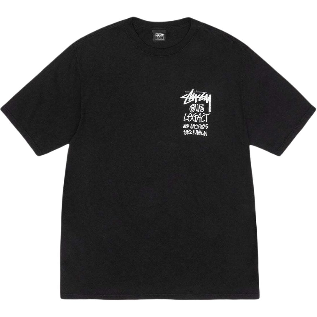 【代購】Stussy x OUR LEGACY SS25 WORK SHOP SURFMAN TEE PIGMENT DYED T Shirt Unisex 3904017