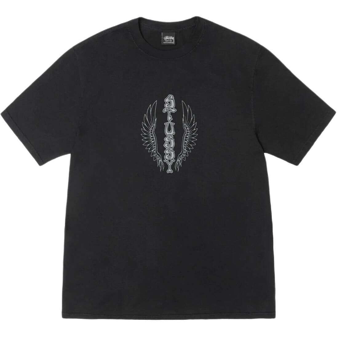 【代購】Stussy SS25 WES WINGS TEE PIGMENT DYED T Shirt Unisex 1905158