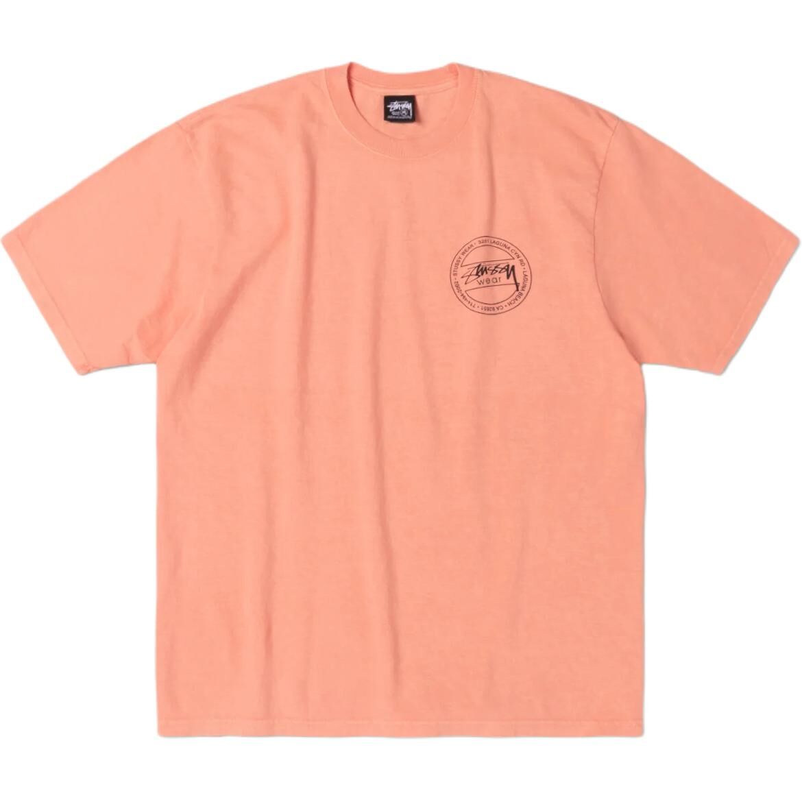 【代購】Stussy FW25 STÜSSY WEAR TEE PIGMENT DYED T Shirt Unisex 1905119