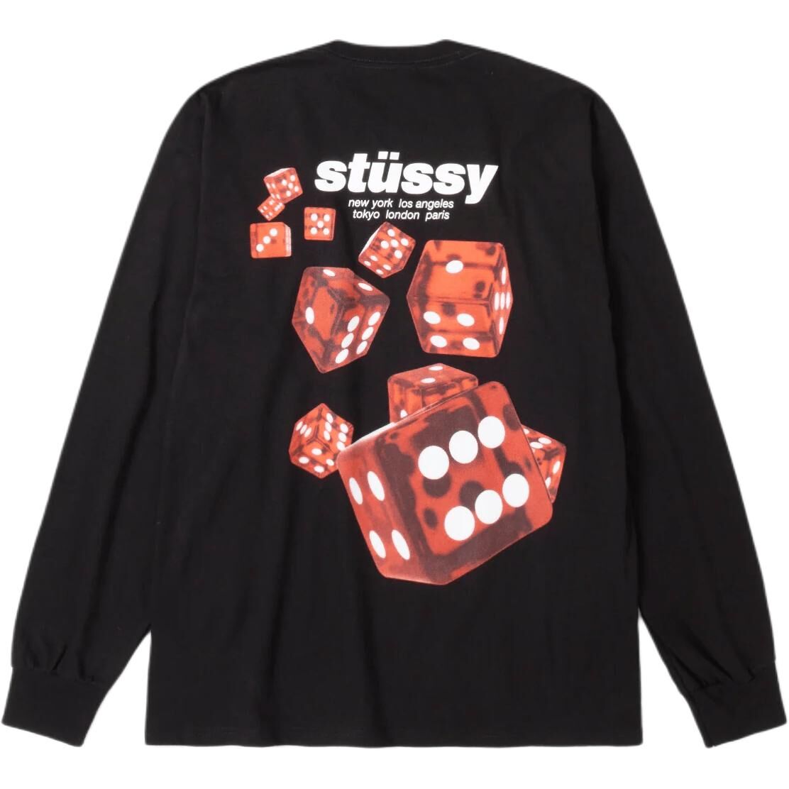 【代購】Stussy FW25 ROLLERS LS TEE T Shirt Unisex 1995160