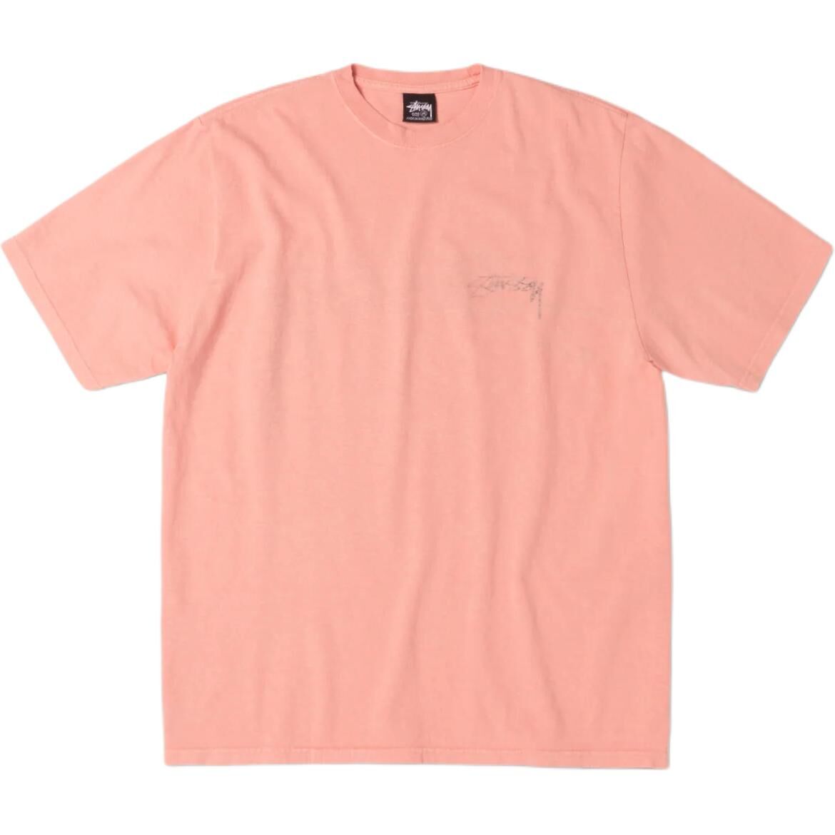 【代購】Stussy FW25 SMOOTH REVERSE TEE PIGMENT DYED T Shirt Unisex 1905165