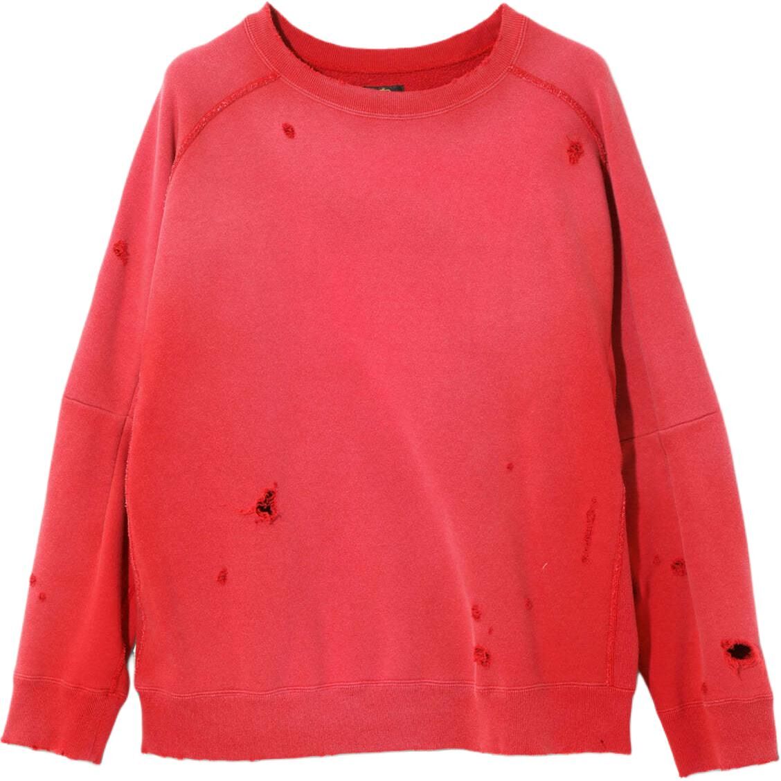 【代購】Needles SS25 Sweatshirt Unisex Red QV368B