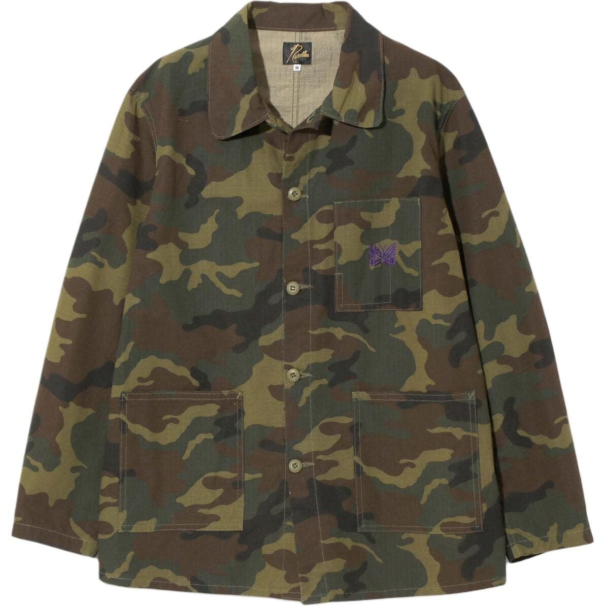 【代購】Needles SS25 Jacket Unisex Green QV149A