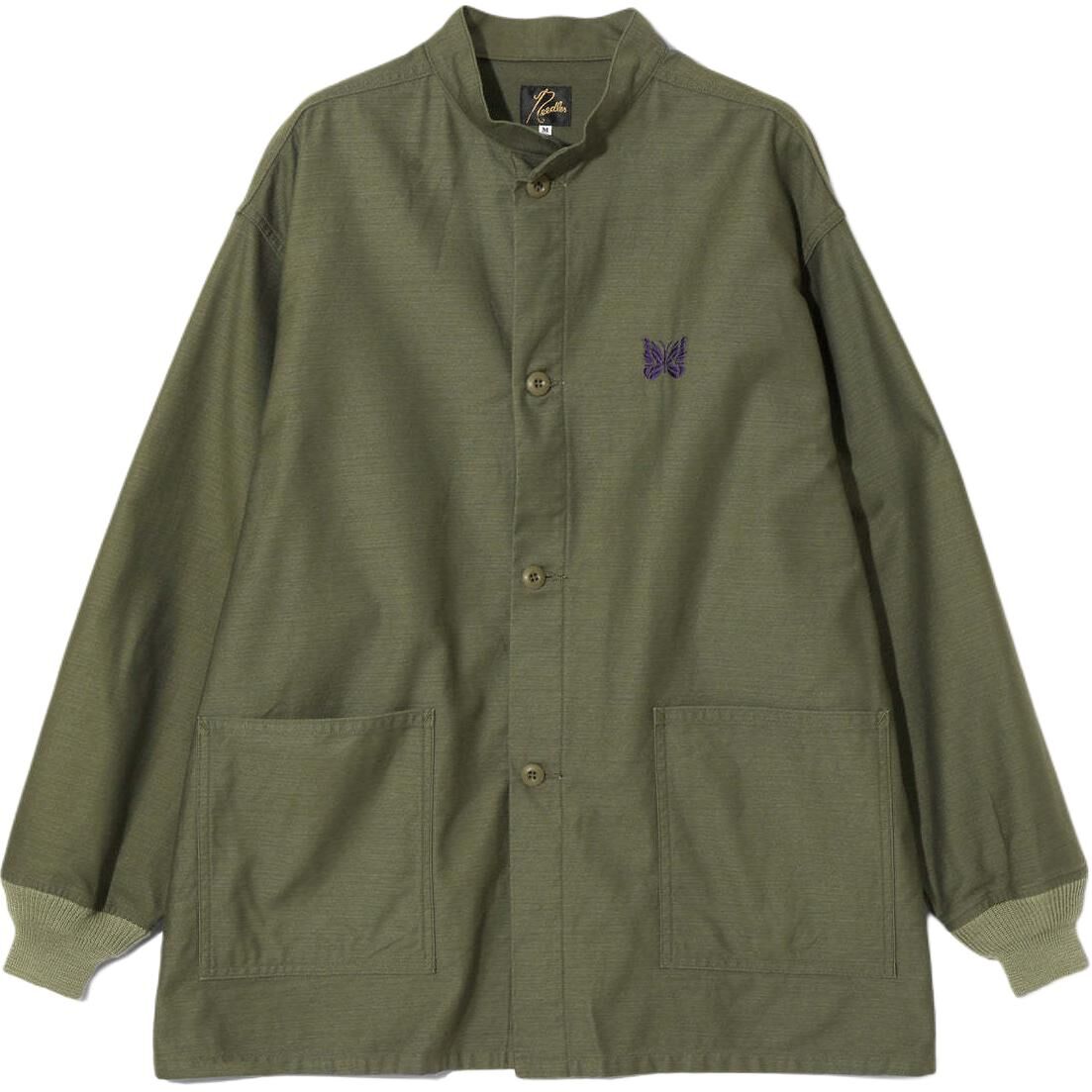 【代購】Needles SS25 Shirt Unisex Army Green QV146A