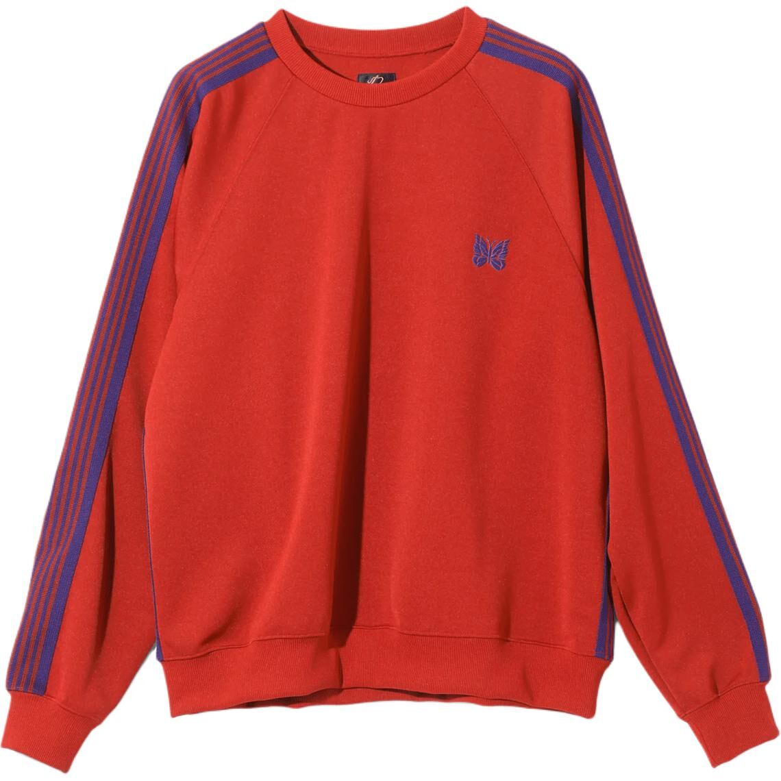 【代購】Needles Fw25 Sweatshirts Unisex Red RW315C