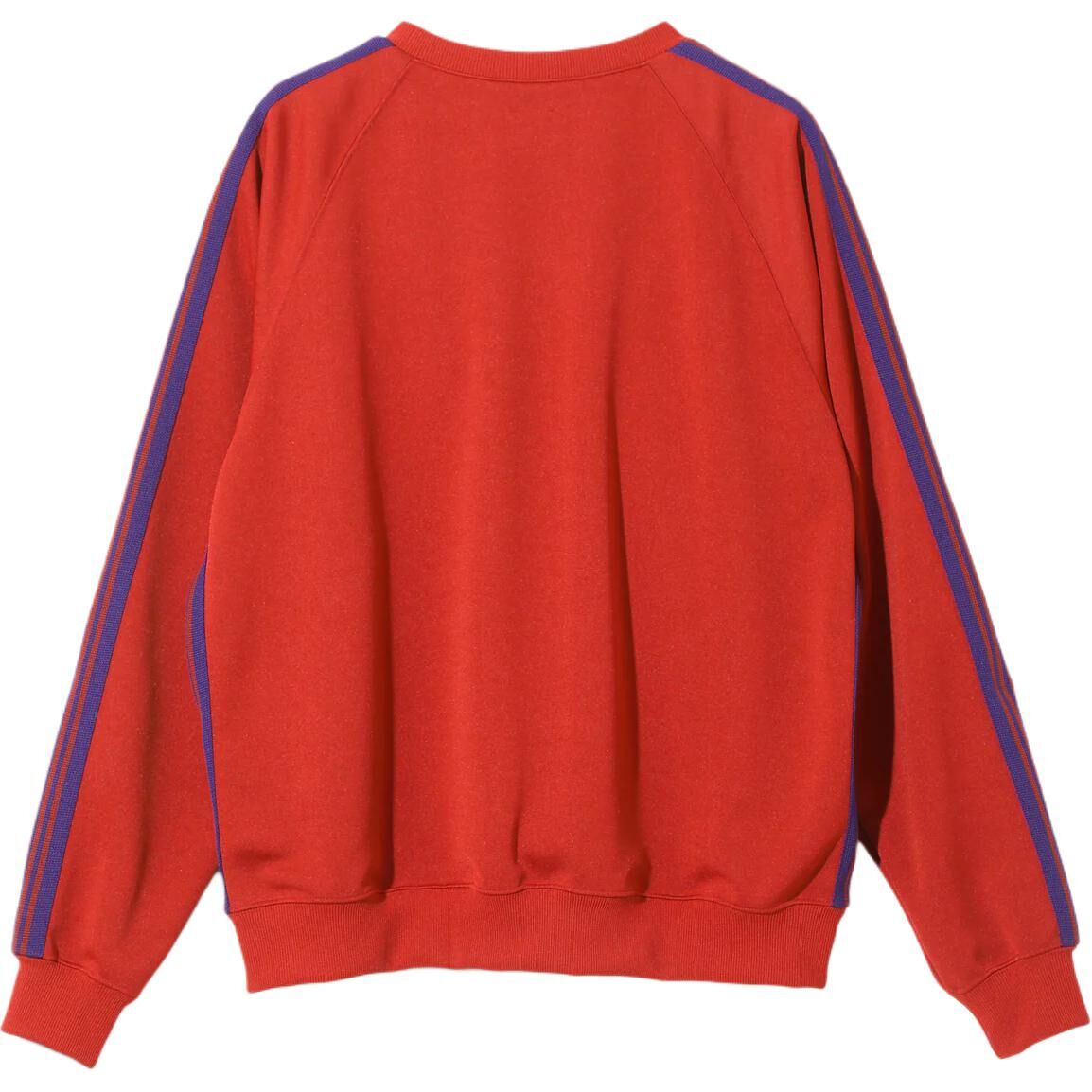 【代購】Needles Fw25 Sweatshirts Unisex Red RW315C