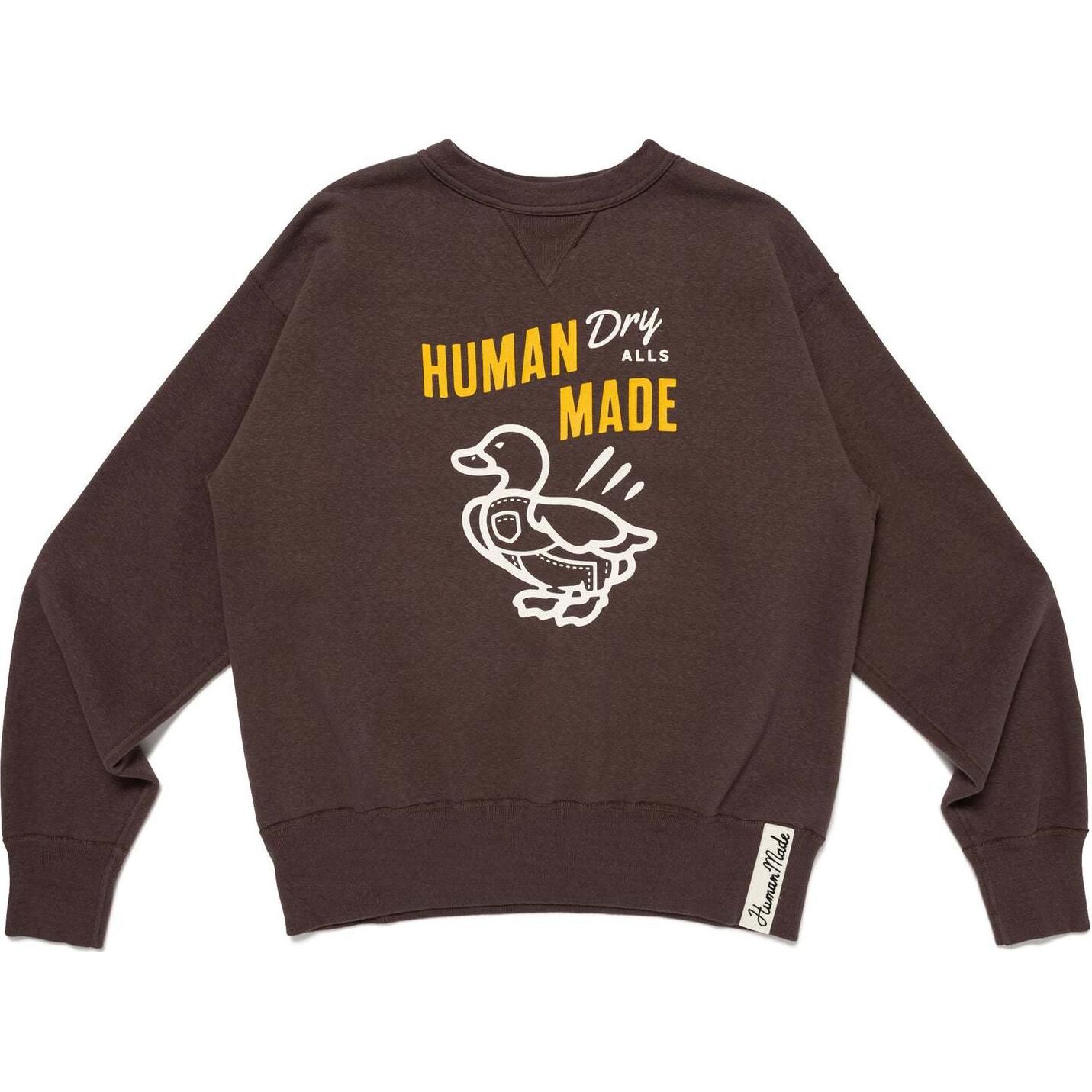 【代購】HUMAN MADE SS25 Sweatshirt Unisex HM29CS014