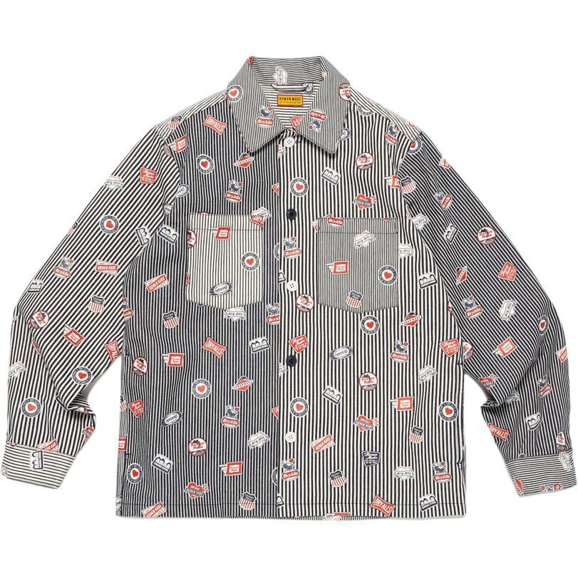 【代購】HUMAN MADE SS25 Jackets & Coats Unisex Marine Blue HM29JK011