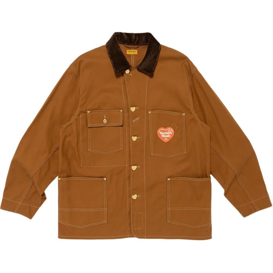 【代購】HUMAN MADE SS25 Jackets Unisex Brown HM29JK008