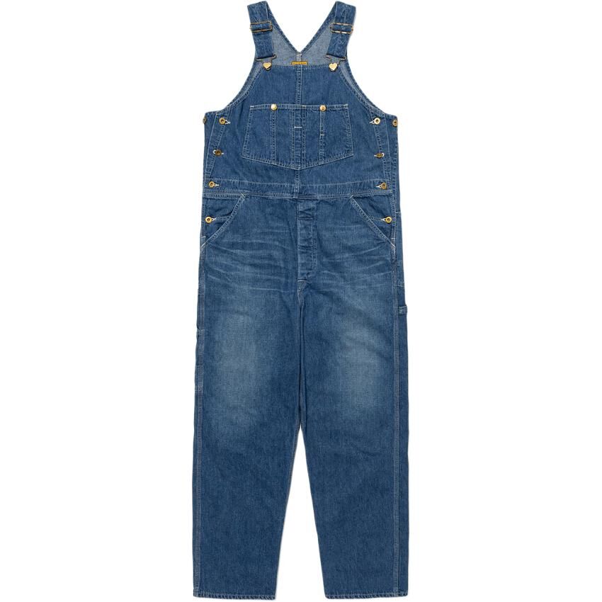 【代購】HUMAN MADE SS25 Overalls Unisex Indigo HM29PT007
