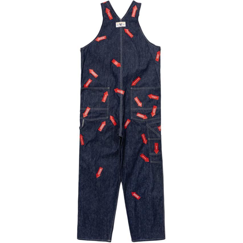 【代購】HUMAN MADE SS25 Overalls Unisex Indigo HM29PT006