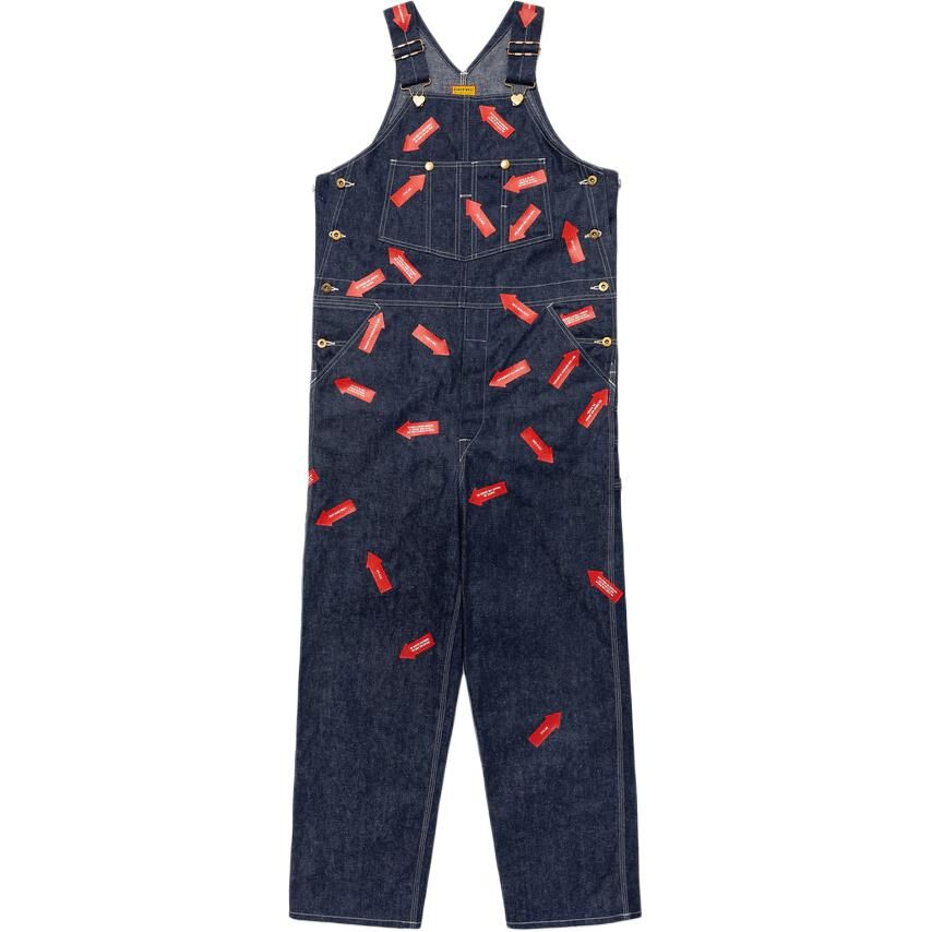 【代購】HUMAN MADE SS25 Overalls Unisex Indigo HM29PT006