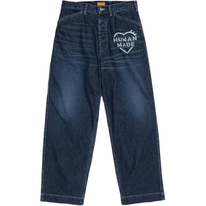 【代購】HUMAN MADE SS25 Jeans Unisex Blue HM29PT012