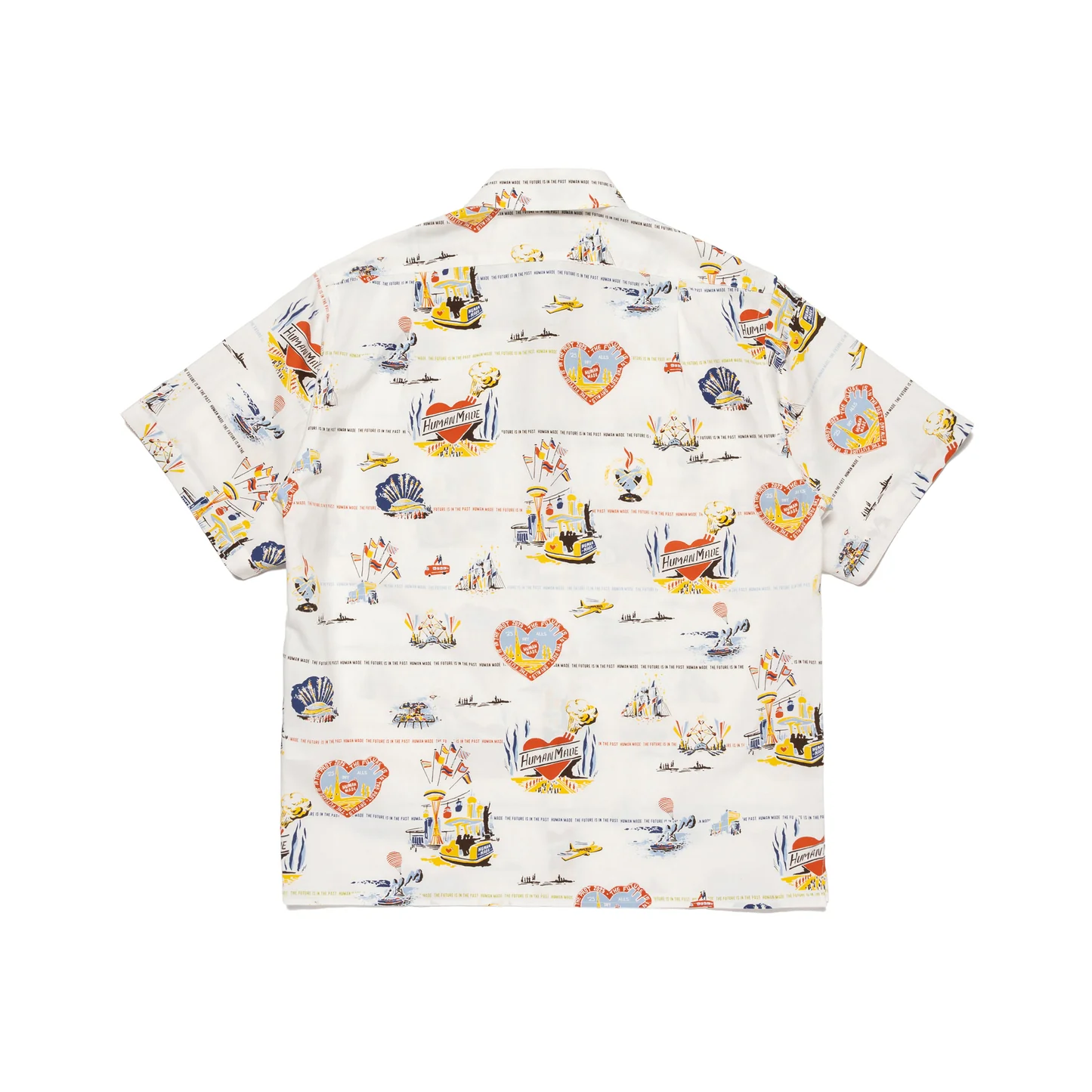 【代購】HUMAN MADE SS25 Shirts Unisex White HM29SH017