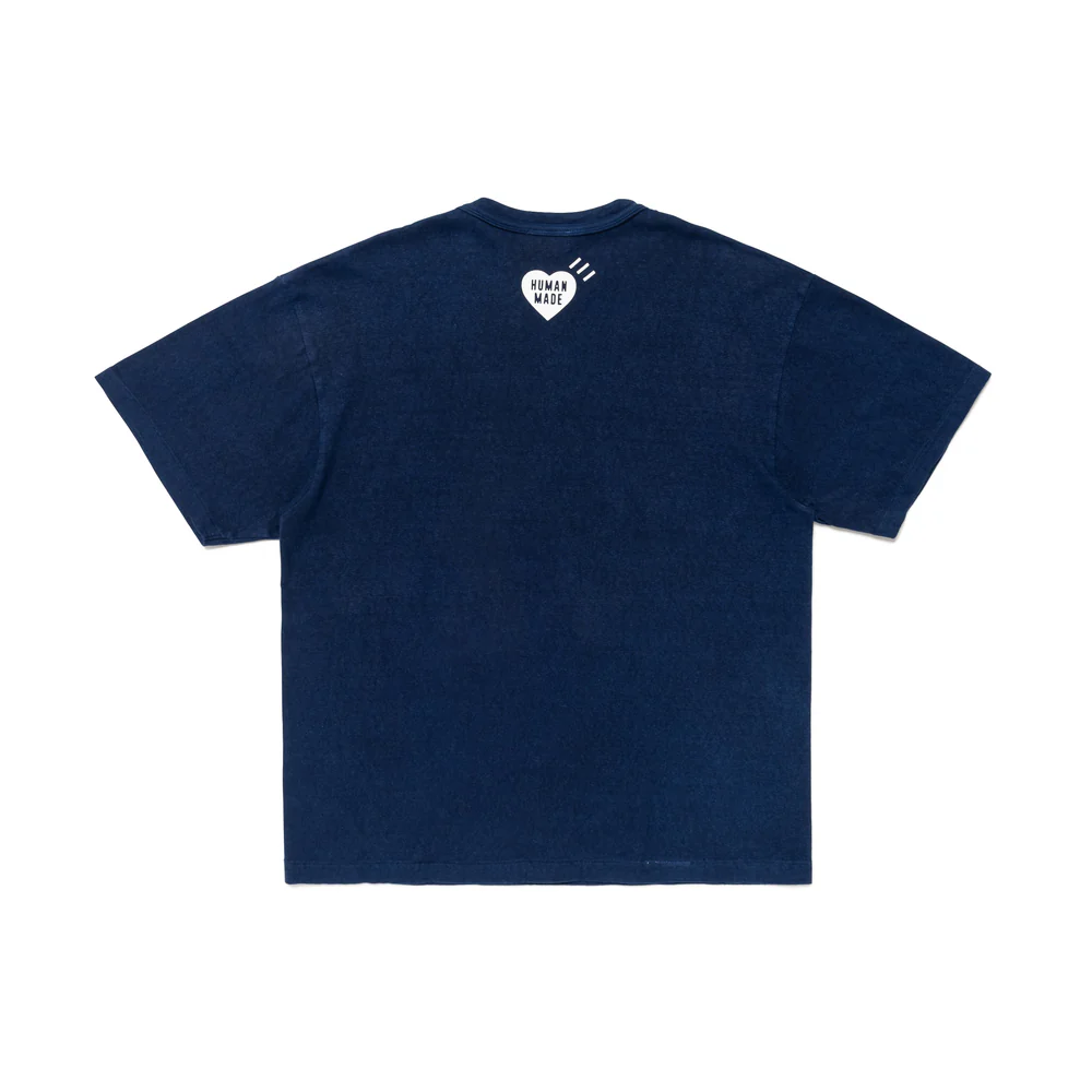 【代購】HUMAN MADE SS25 T Shirts Unisex Indigo HM29CS044