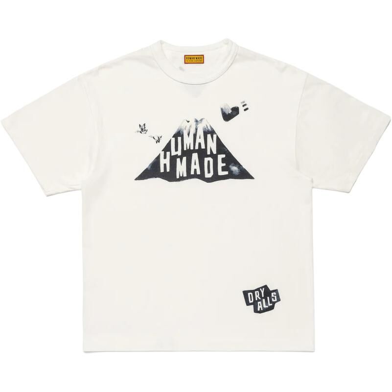 【代購】HUMAN MADE SS25 T Shirts Unisex White HM29TE028