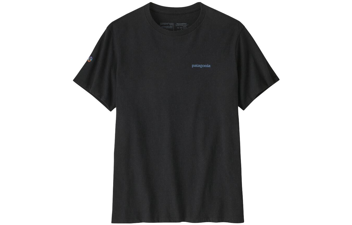 【代購】Patagonia Logo print Crew neck T shirt 37665