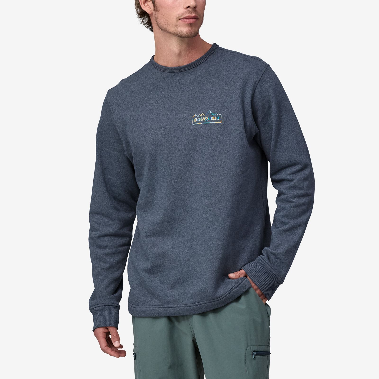 【代購】Patagonia Lightweight Unity Fitz Wildrise Crew Sweatshirt Men's 39687
