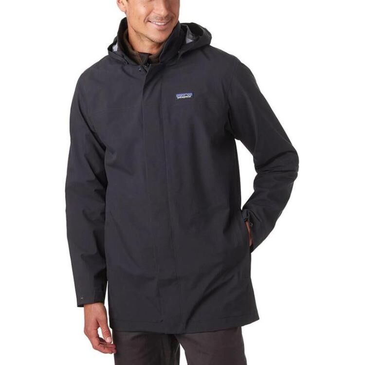 【代購】Patagonia City Storm Waterproof, Windproof, And Breathable Windbreaker Jacket Men's Black 20700