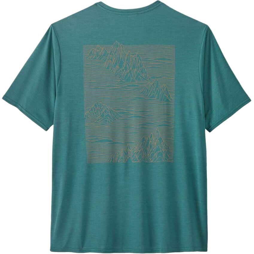 【代購】Patagonia Capilene T Shirt Men's Wetland Blue/Wetland Blue 45235-SWLX