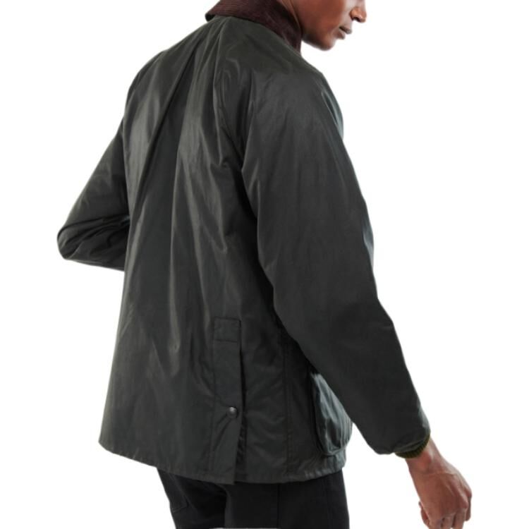 【代購】BARBOUR Corduroy collar Cotton waxed Jacket MWX0018SG91