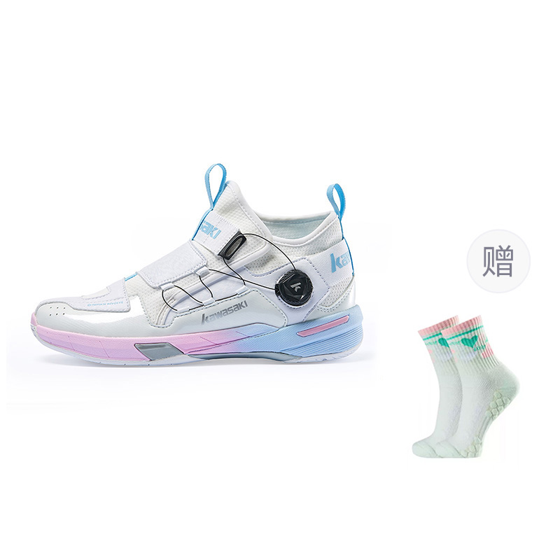 【代購】Kawasaki Traverse 2.0 High top Badminton Shoes Unisex K2B20-A3311-3