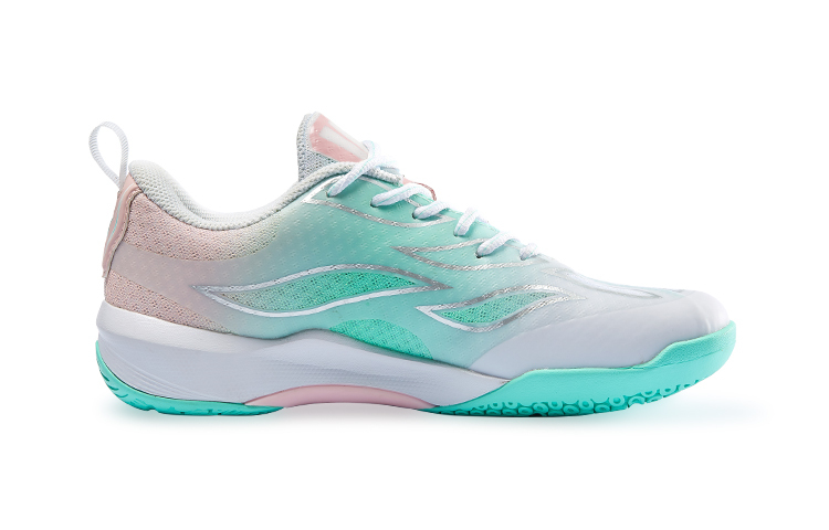 【代購】Kawasaki Glory Series Cushioning, Wear Resistant Low top Badminton Shoes Women's Light Pink Green K1B41-A2301-1