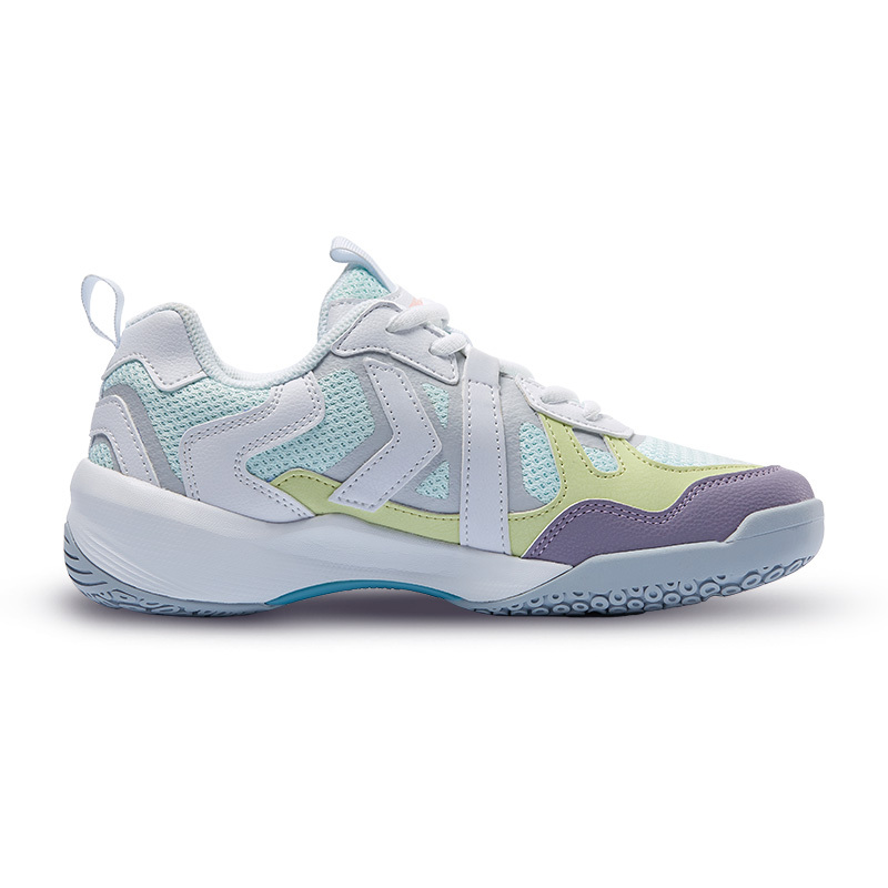 【代購】Kawasaki Glory Series Cushioning Wear Resistant Low Top Badminton Shoes Unisex Gray Cyan K2B50-A3308-4