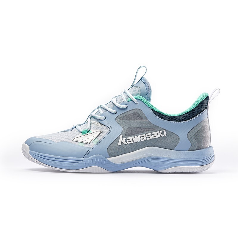 【代購】Kawasaki Kings Series Hydrogenism Alpha Cushioned Wear-Resistant Breathable Mid-Top Professional Badminton Shoes Unisex K1B20-B3405