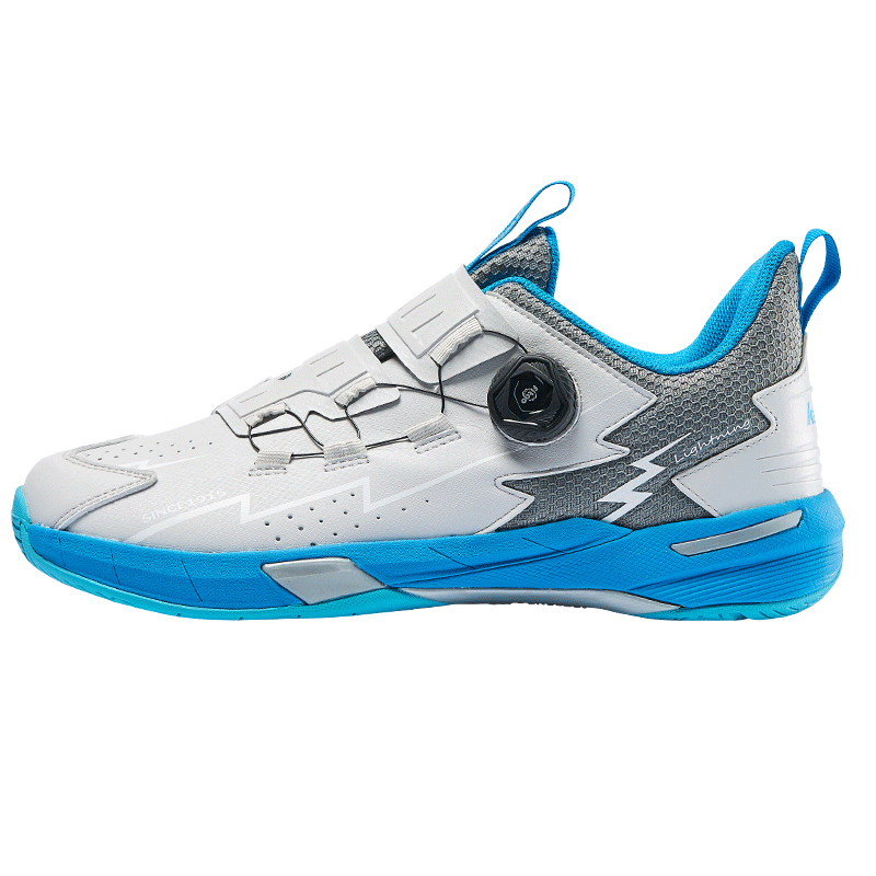 【代購】Kawasaki Low Top Badminton Shoes Unisex Cloud Gray Blue K1B10-A3302-1