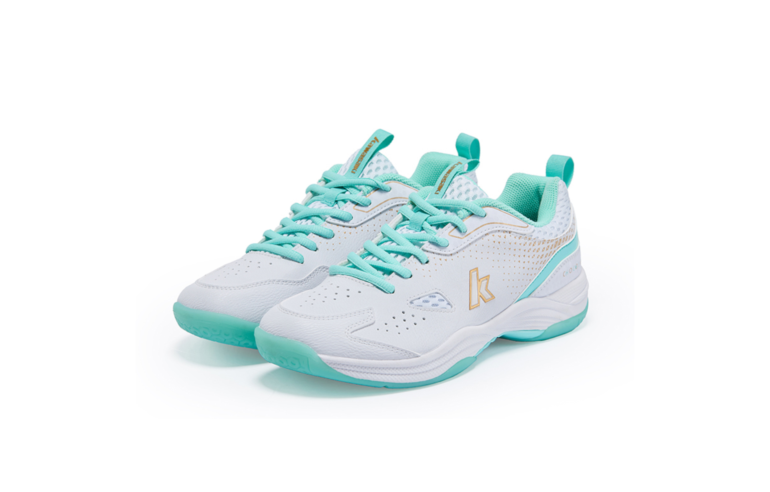 【代購】Kawasaki Ball Mania Series Shock Absorbers Slip Resistant Abrasion Resistant Breathable Low top Badminton Shoes Unisex K3B52-B3335