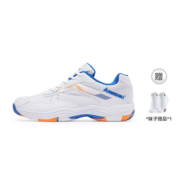 【代購】Kawasaki Wind-chasing Series Impact-Resistant Slip-Resistant Low-Top Badminton Shoes Unisex K1B51-B3324