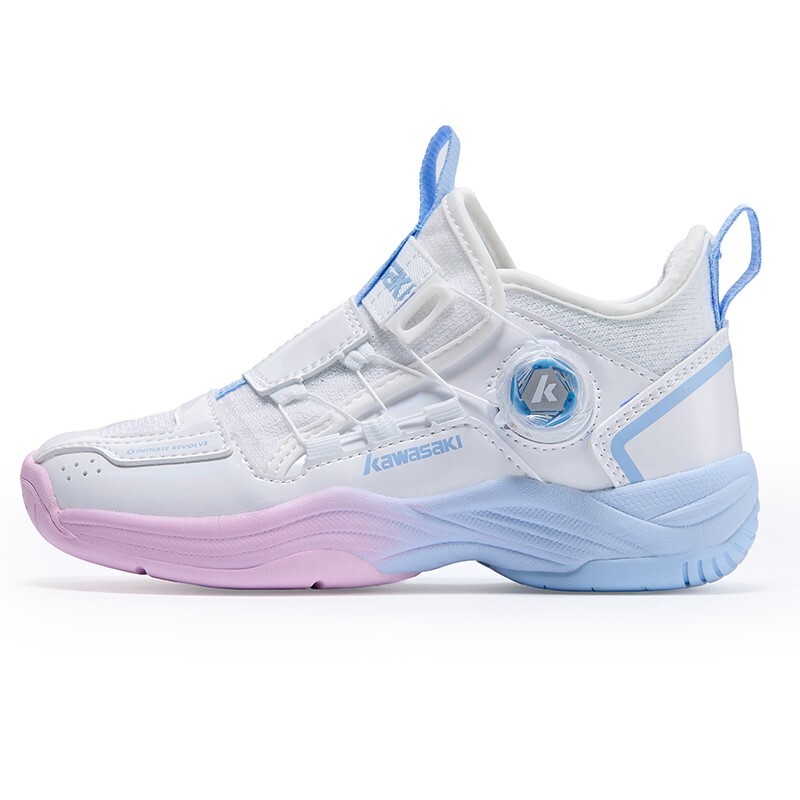 【代購】Kawasaki Traverse 2.0 Cushioning, Slip Resistant, Abrasion Resistant Coverage Mid Top Badminton Shoes Unisex K1B11-B4412