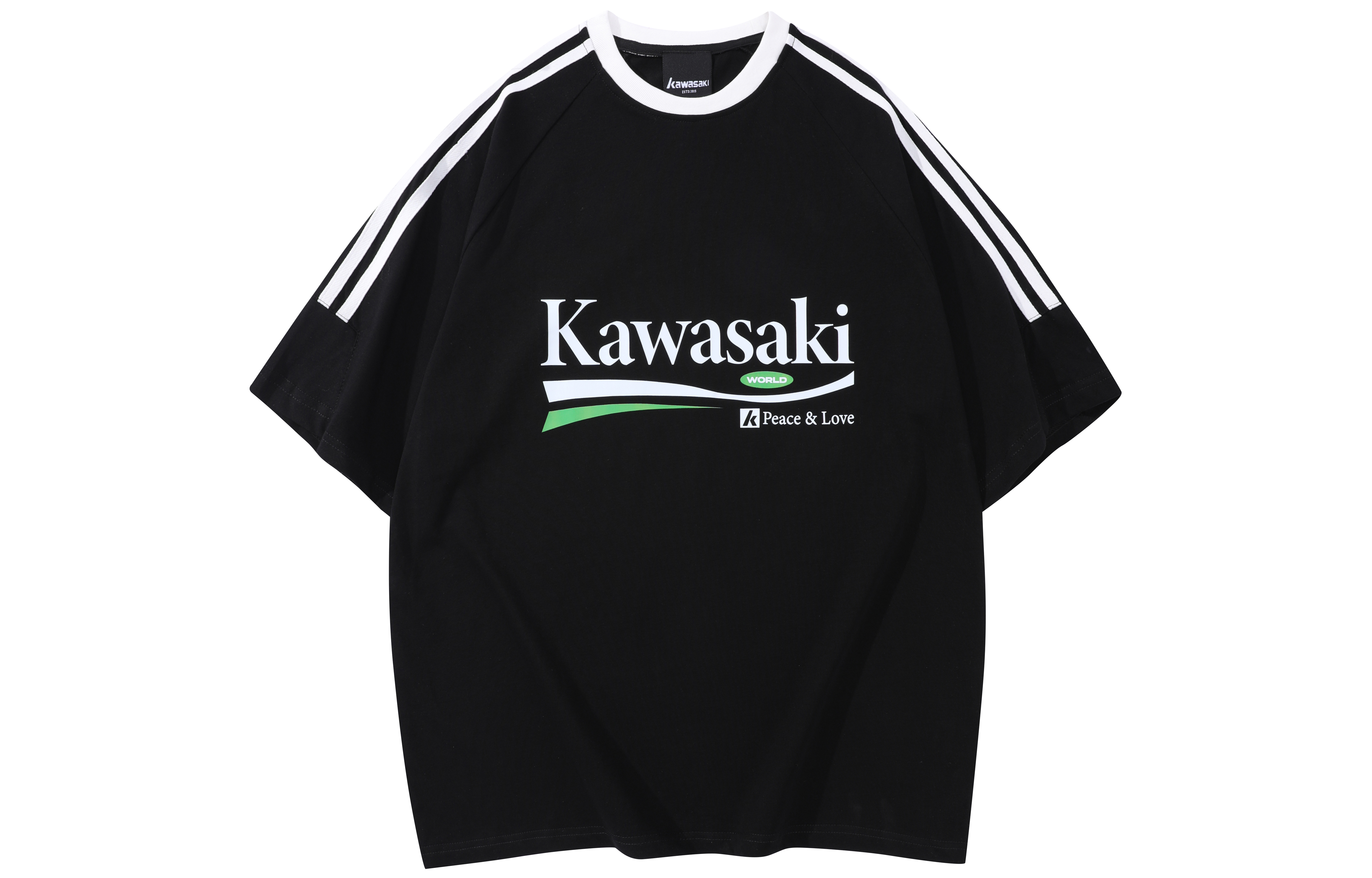 【代購】Kawasaki Drop Shoulder Sleeve T-Shirt Unisex KS-MDBL2452-YH098