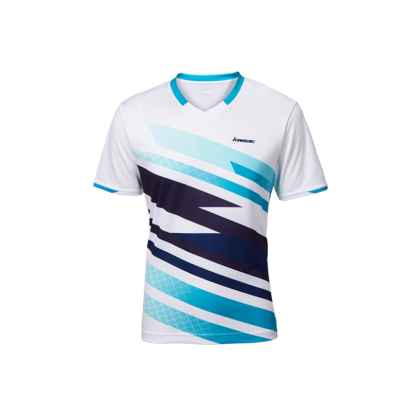 【代購】Kawasaki Set-in Sleeve T-Shirt Men's Blue/White Two-Tone K1C02-B1970