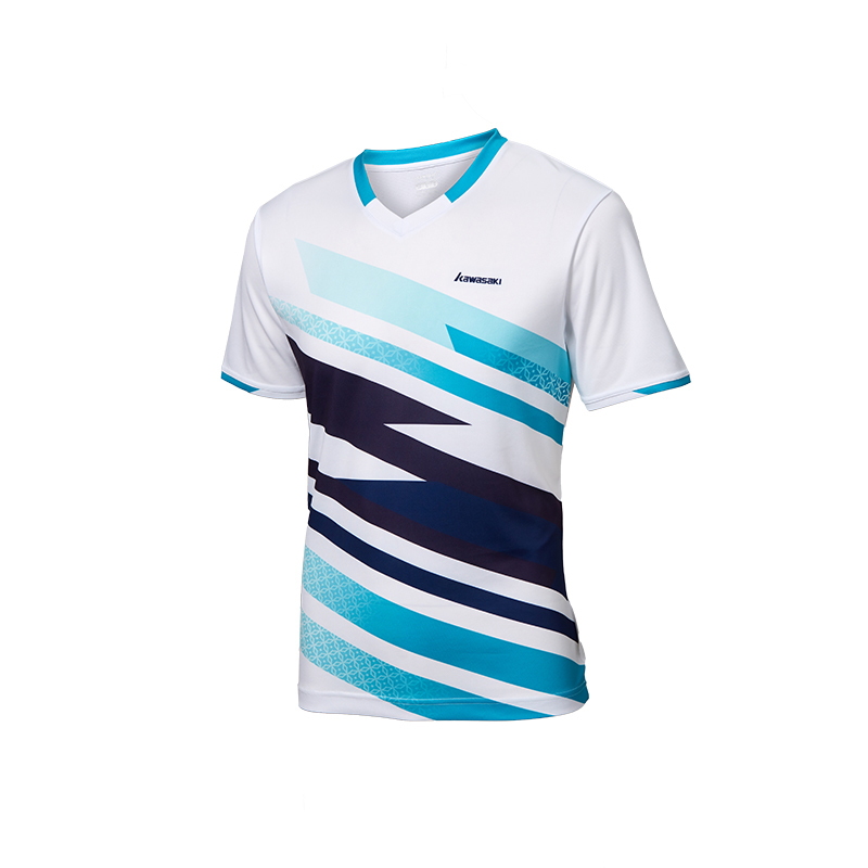 【代購】Kawasaki Set-in Sleeve T-Shirt Men's Blue/White Two-Tone K1C02-B1970