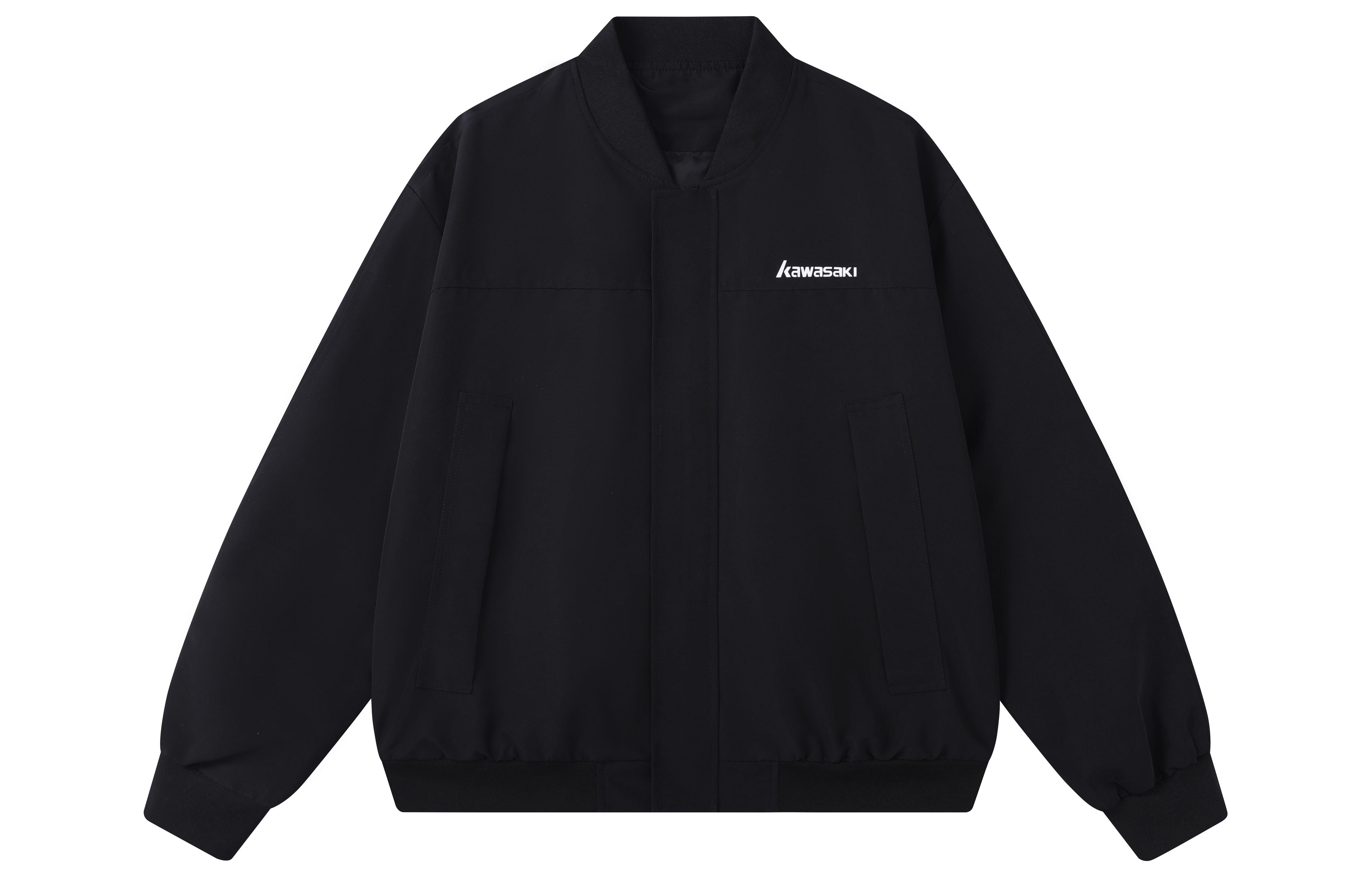 【代購】Kawasaki Jackets Coats Unisex Black KS-YF2482-YH175