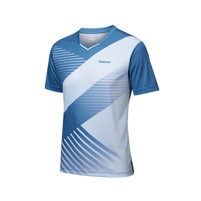 【代購】Kawasaki T-Shirt Men's Gray Blue K1C02-B1967