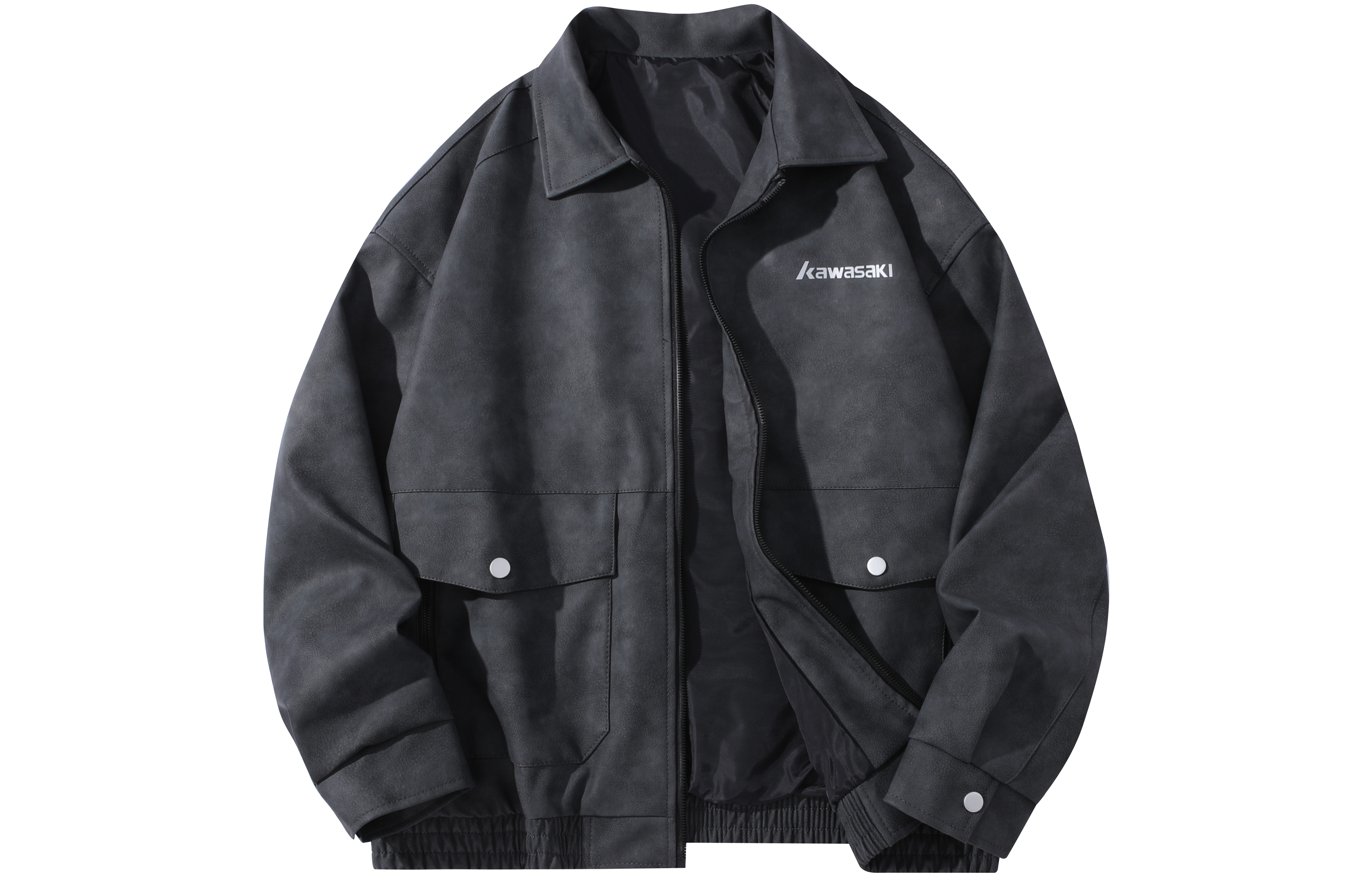 【代購】Kawasaki Leather Jackets & Coats Unisex KS-MDBL8973-YH092