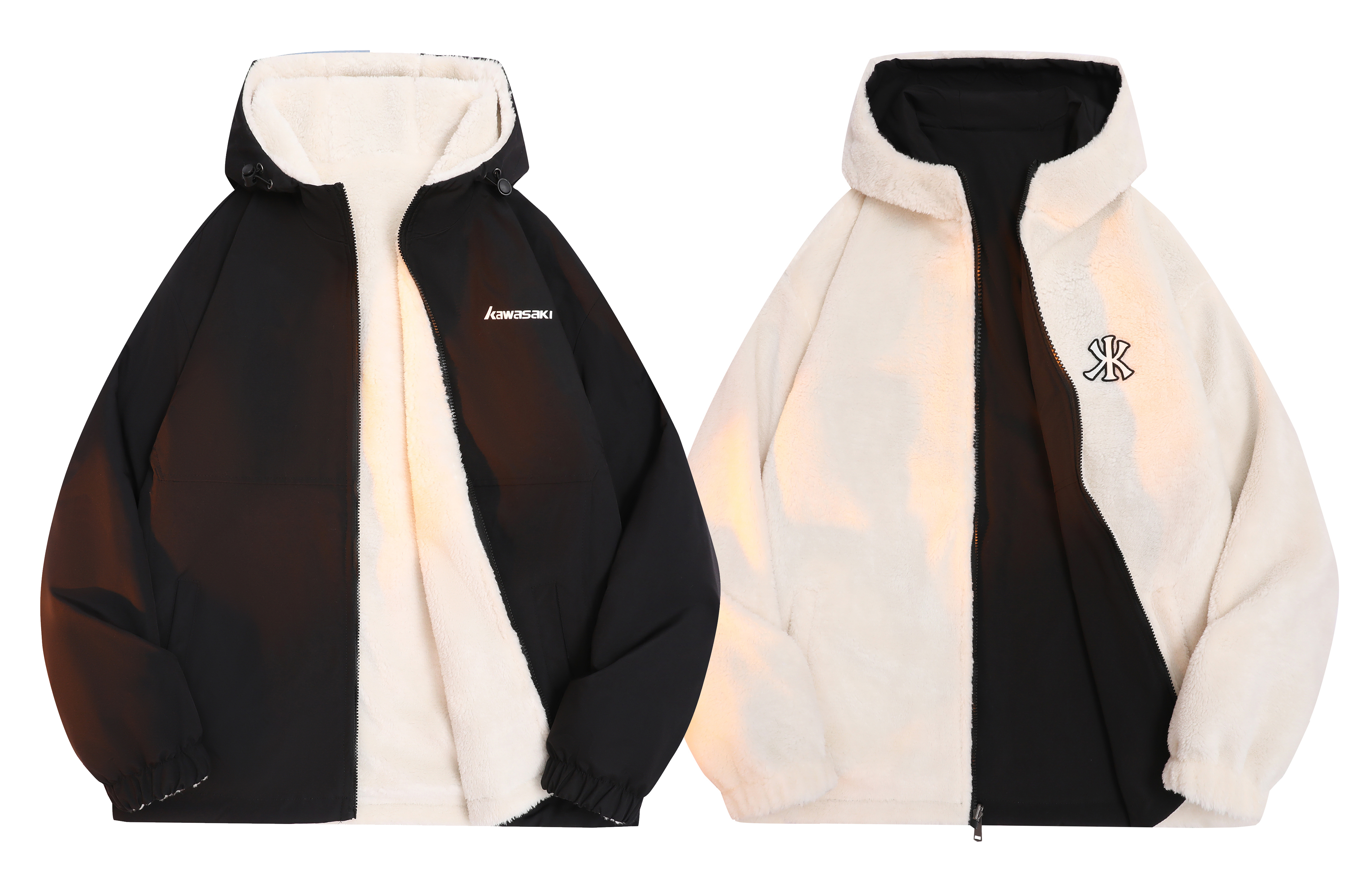 【代購】Kawasaki Puffer Jackets Unisex KS-MDBLJR8920-YH075